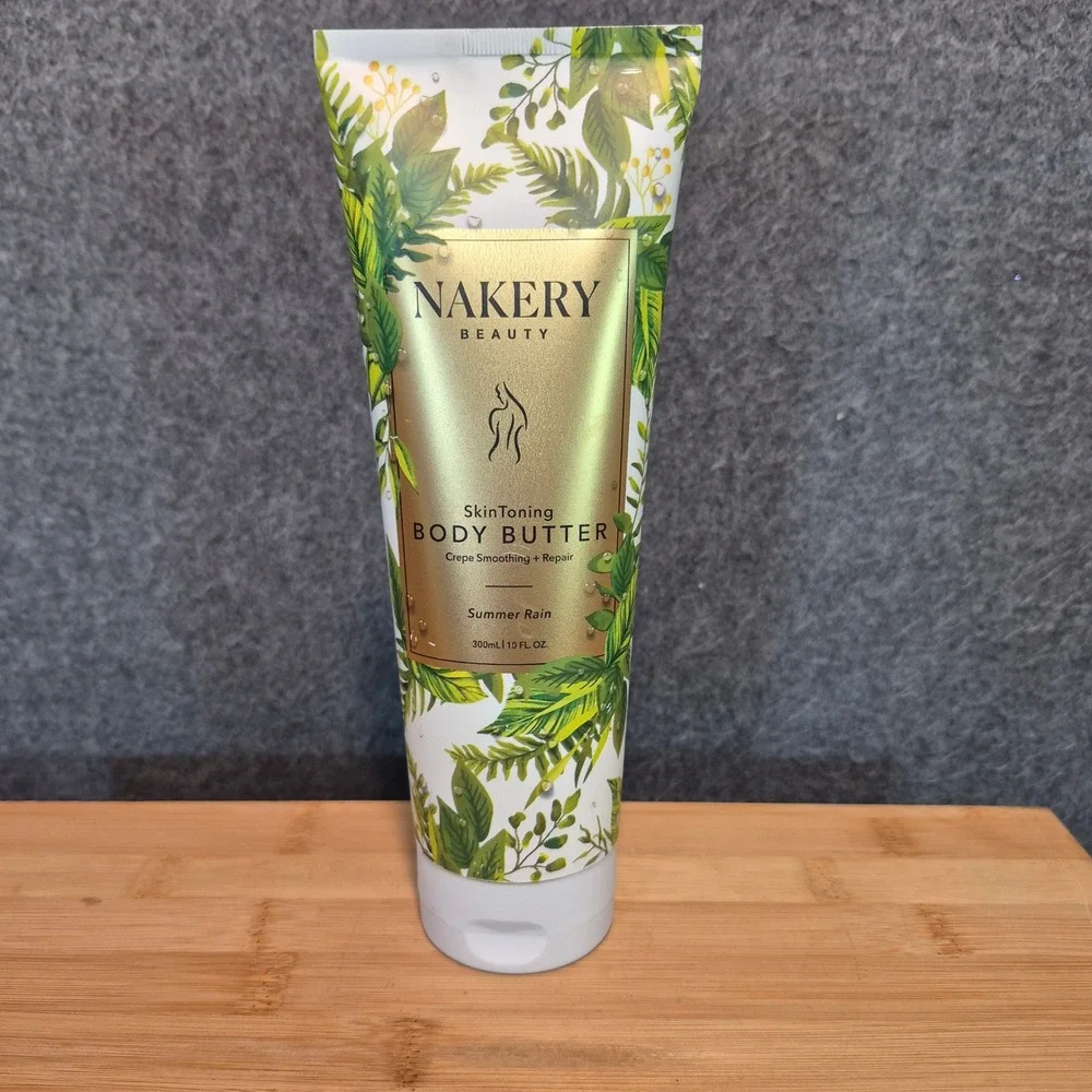 New Nakery Skin Toning Body Butter 10oz Sealed Summer Rain citrus floral